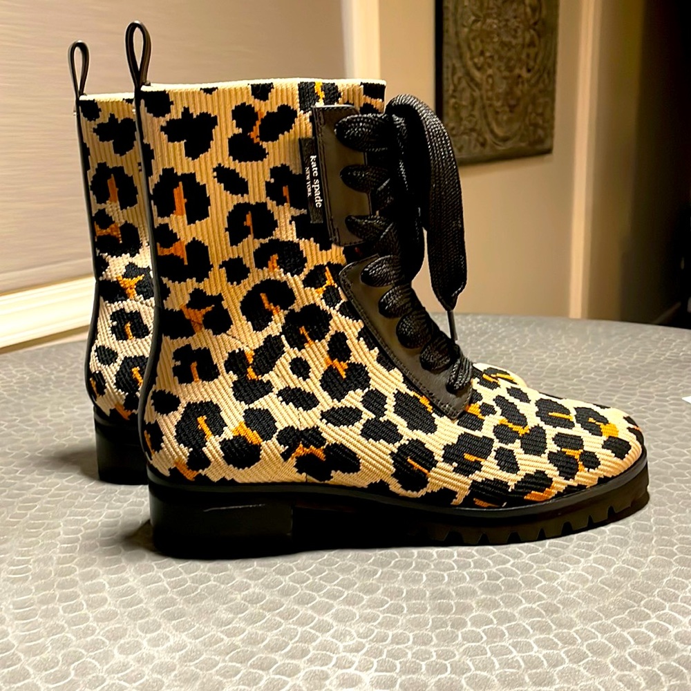 Kate Spade Cheetah Merigue Boots